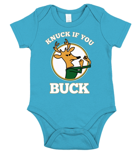 Knuck If You Buck T-Shirt Short Sleeve Baby One-Piece