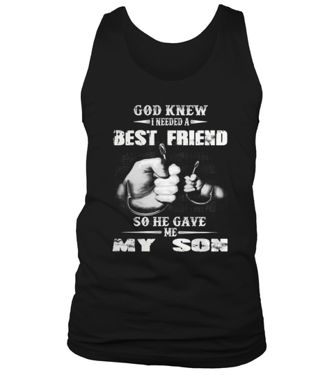 GOD KNEW I NEEDED A BEST FRIEND Tank Top Unisex