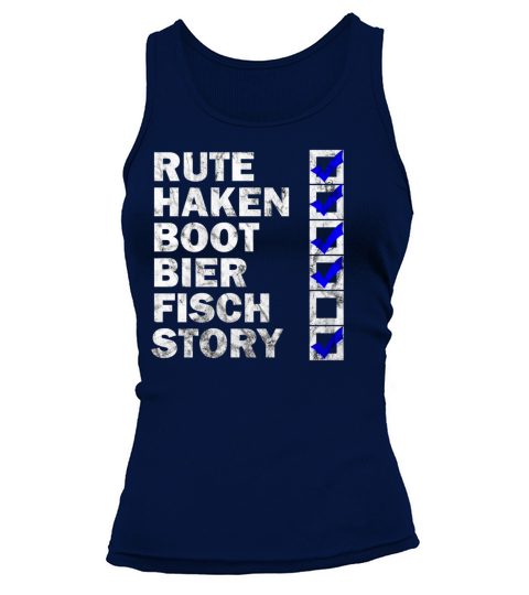 FISHING CHECKLIST Women's Tank Top