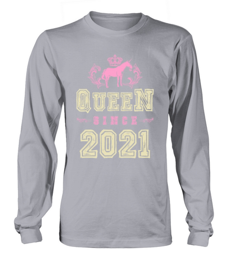2021 Queen unicorn Women's Long Sleeve