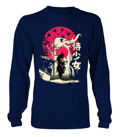 Dead Japanese Samurai Warrior Japan Swordsman Women's Long Sleeve