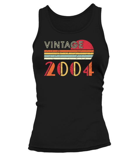 Vintage 2004 Funny 16 Years Old Boys Girls Fun 16t Women's Tank Top