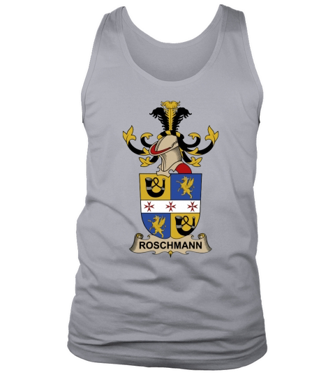 Roschmann Family Crest Austrian Family Crests - Coffee Mug (colored) Tank Top Unisex