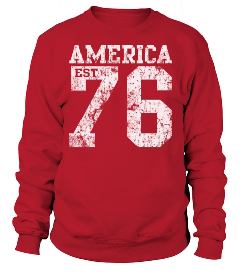 America EST 1776 Women's Sweatshirt