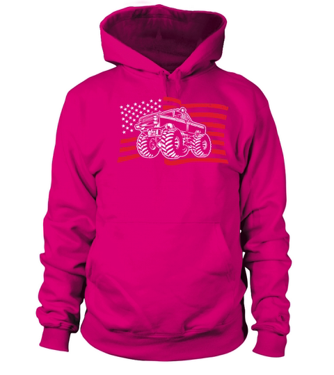 Retro Vintage Monster Truck Women's Hoodie