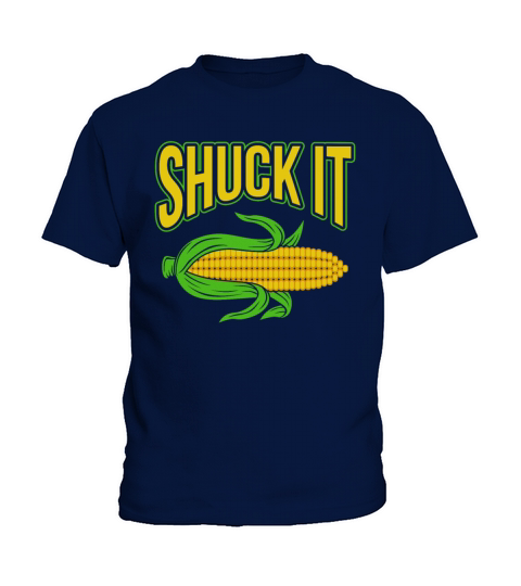 Simply Corn On the Cob Day Funny Corn Meme Pun Kids T-Shirt
