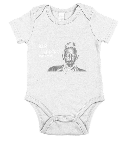 RIP Luke Perry 1966 – 2019 Short Sleeve Baby One-Piece