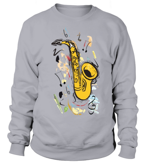 Lively Sax Women's Sweatshirt