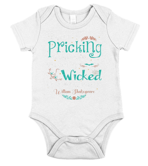 By The Pricking Of My Thumbs T-Shirt Short Sleeve Baby One-Piece