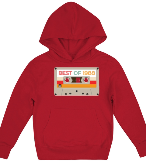 Vintage Cassette Tape Shirt Birthday Gifts Retro Kids Hoodie