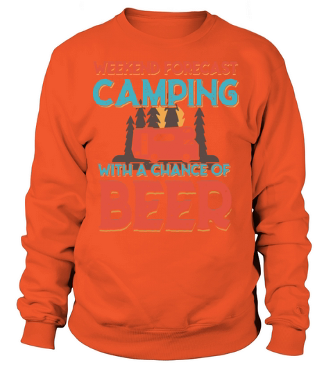 Weekend Camping Beer Women's Sweatshirt