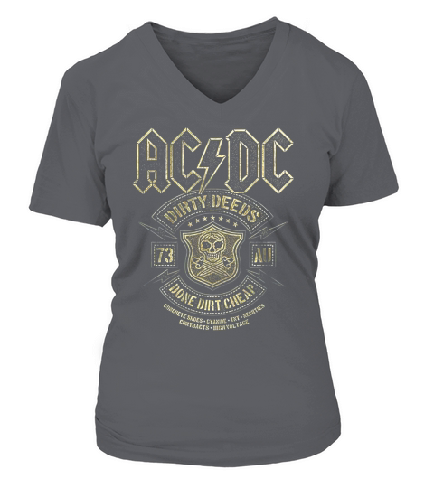 ACDC V-neck T-Shirt Woman