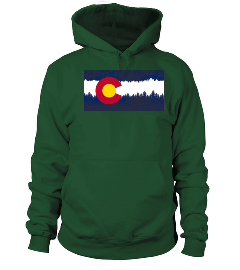 Vintage Colorful Colorado Men's Hoodie