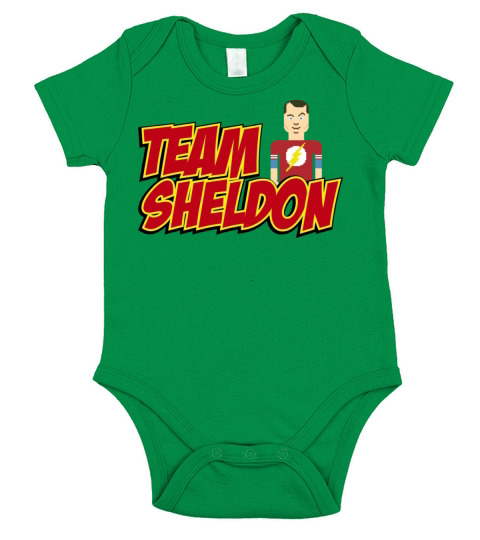 The Big Bang Theory Team Sheldon Comic Short Sleeve Baby One-Piece
