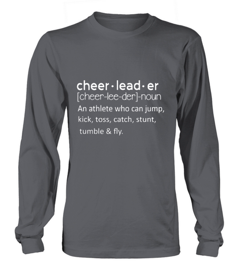 Cheerleader-Cheerleader Definition Long sleeved Unisex