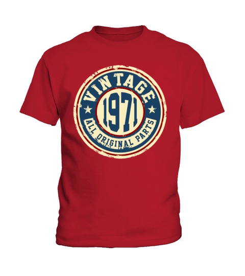Vintage 1971 Kids T-Shirt