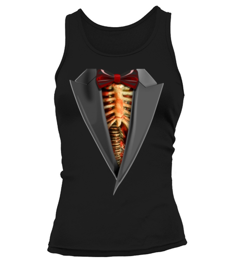 Tuxedo Halloween Women's Tank Top