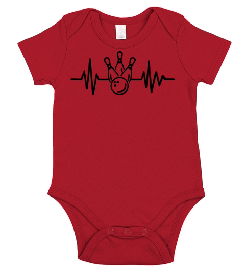 Bowling Short Sleeve Baby One-Piece