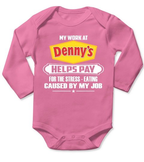 Dennys Long Sleeve Baby One-Piece