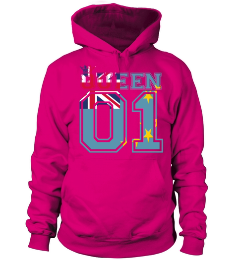 partner land queen 01 princess Tuvalu Women's Hoodie