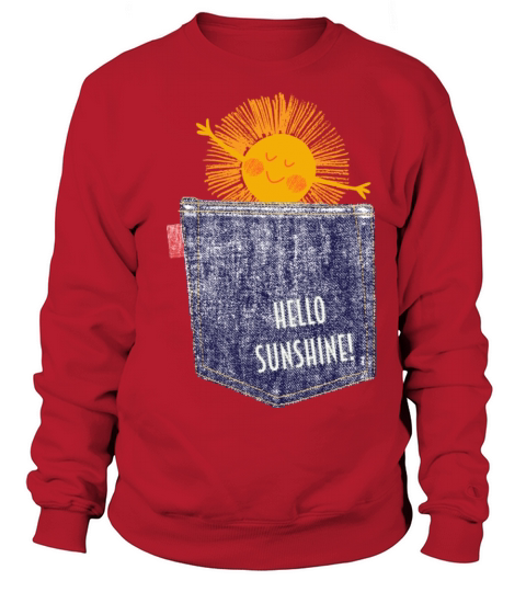 Pocket Hello Sunshine Women's Sweatshirt