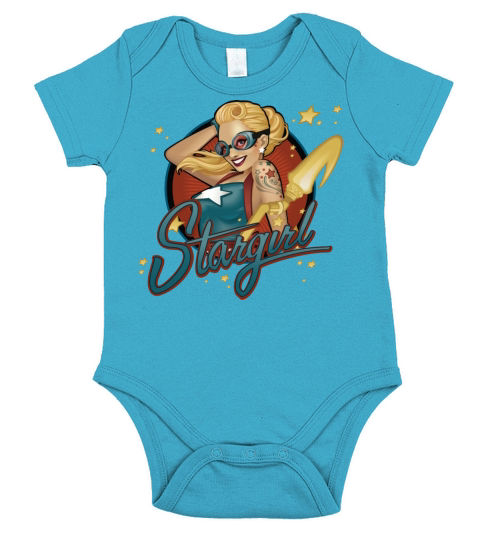 DC Comics Bombshells Stargirl Short Sleeve Baby One-Piece