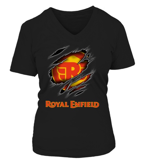 ROYAL ENFIELD IN LIMITTED EDITION V-neck T-Shirt Woman
