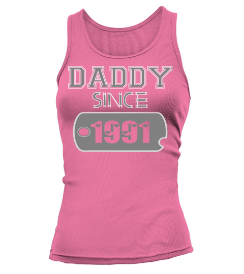 Daddy Since Tag 1991 Happy Fathers Day Women's Tank Top