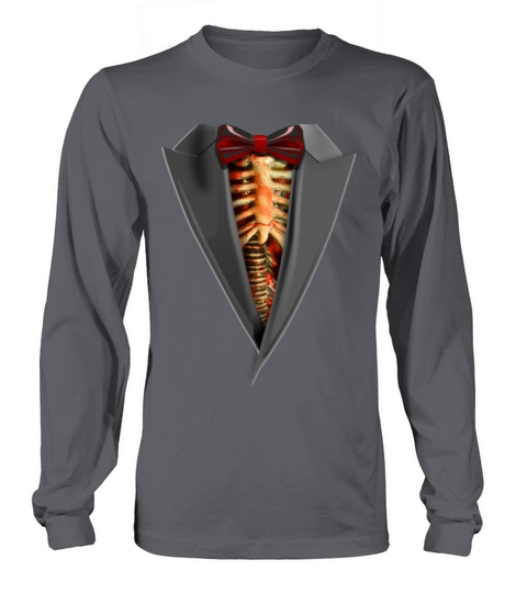 Tuxedo Halloween Men's Long Sleeve