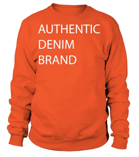 White Quote AUTHENTIC DENIM BRAND Women's Sweatshirt