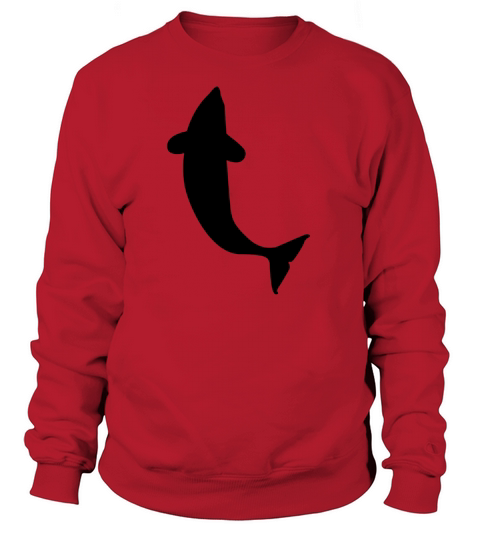 The killer whale animal silhouettes Women's Sweatshirt