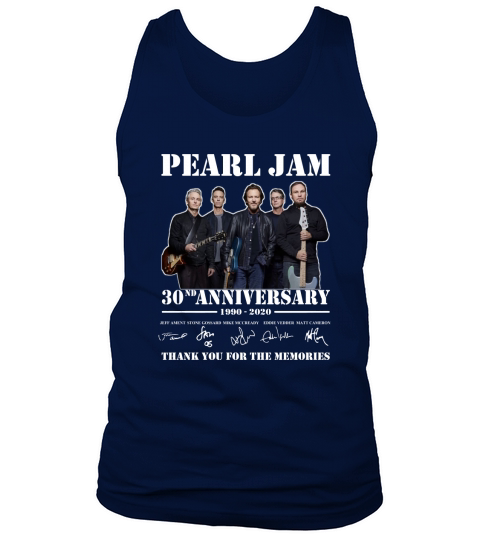 Pearl Jam 30th anniversary Tank Top Unisex