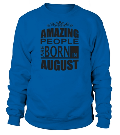 born in august Women's Sweatshirt