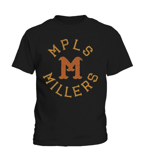 MINNEAPOLIS MILLERS - Mens T-Shirt by American Apparel Kids T-Shirt