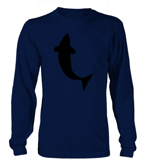The killer whale animal silhouettes Women's Long Sleeve