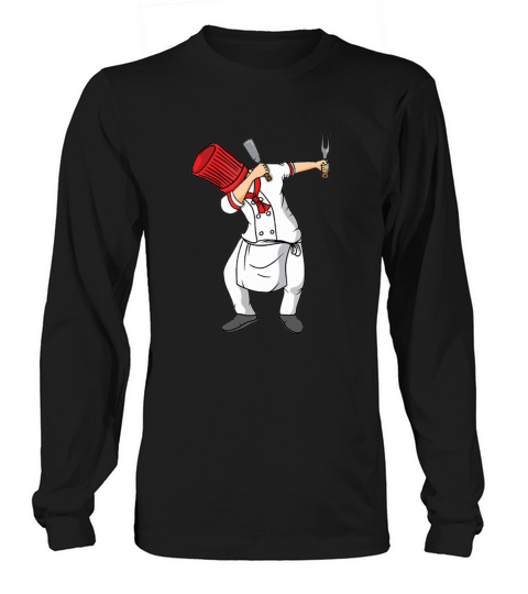 Dabbing Hibachi Chef Long sleeved Unisex