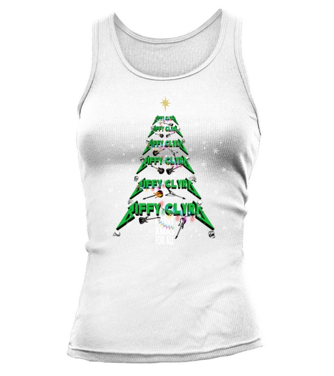 Biffy Clyro Merry Xmas Christmas Tree Tank top Woman