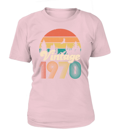 50th birthday gifts for men and women 1970 gift 50 Women's T-Shirt