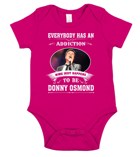 HAPPENS TO BE DONNY OSMOND Short Sleeve Baby One-Piece