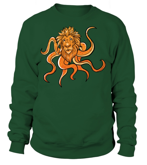 Lion Octopus Women's Sweatshirt