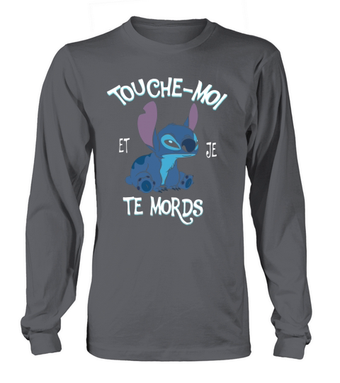Touchemoi et je te mords shirt Women's Long Sleeve