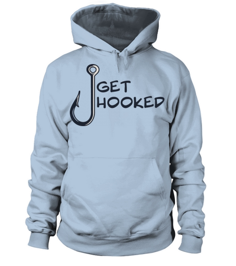 Cool funny get hooked fishing outdoor design gift Women's Hoodie