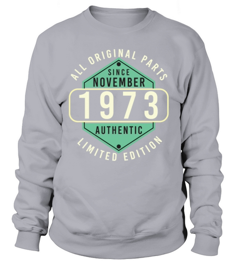 Born November 1973 Vintage Women's Sweatshirt