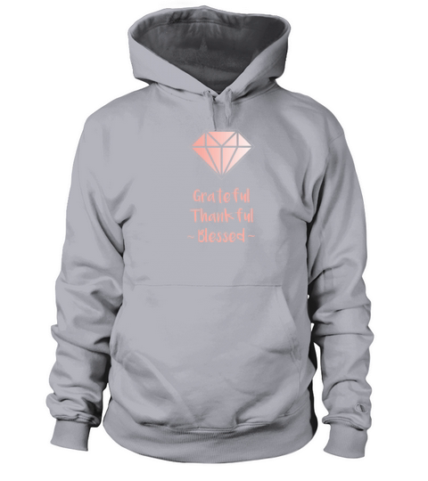 Grateful Thankful Blessed Women's Hoodie