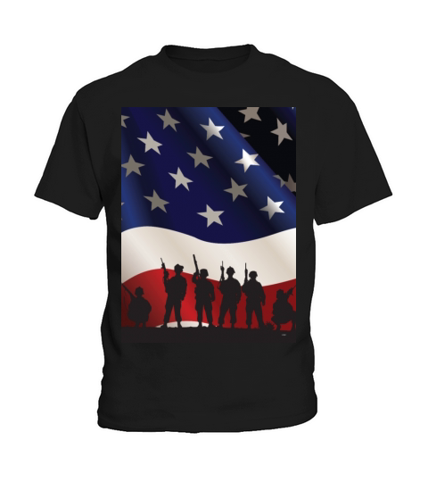 USA PATRIOT 2 - THESE COLORS DON’T RUN Kids T-Shirt