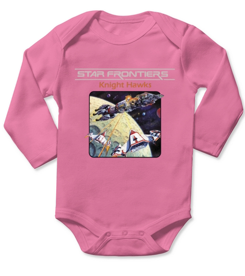 Star Frontiers Knight Hawks Long Sleeve Baby One-Piece