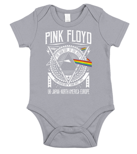 PINK FLOYD - DARK SIDE OF THE MOON TOUR Short Sleeve Baby One-Piece