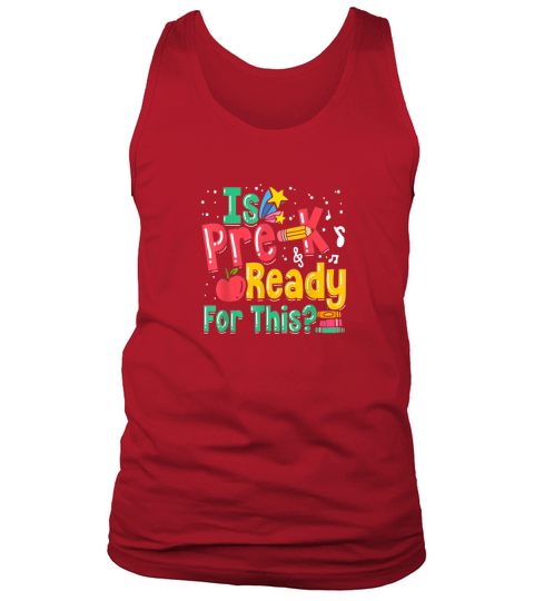 1st day of preschool shirt boys amp girls pre k school gift t shirt men Tank Top Unisex