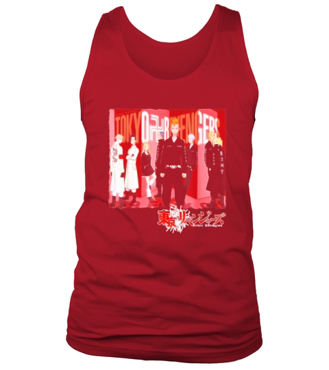 Retro Slayer Demon Anime Graphic Men's Tank Top