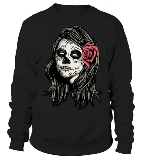 Santa Muerte Holy Woman Women's Sweatshirt